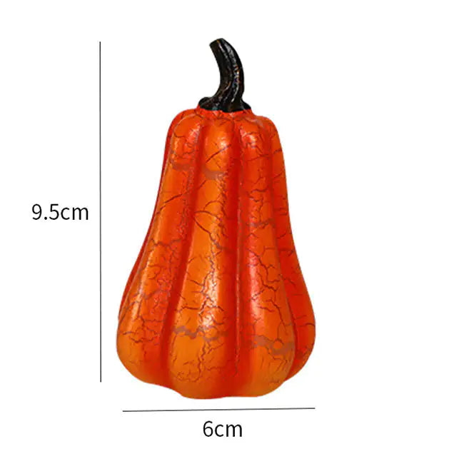 LED Pumpkin Lantern – Luminous Resin Halloween Candle Lamp
