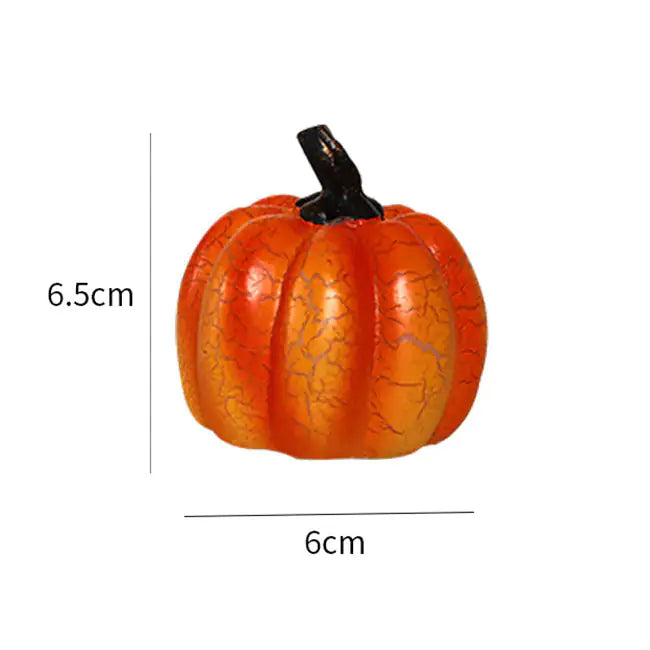 LED Pumpkin Lantern – Luminous Resin Halloween Candle Lamp