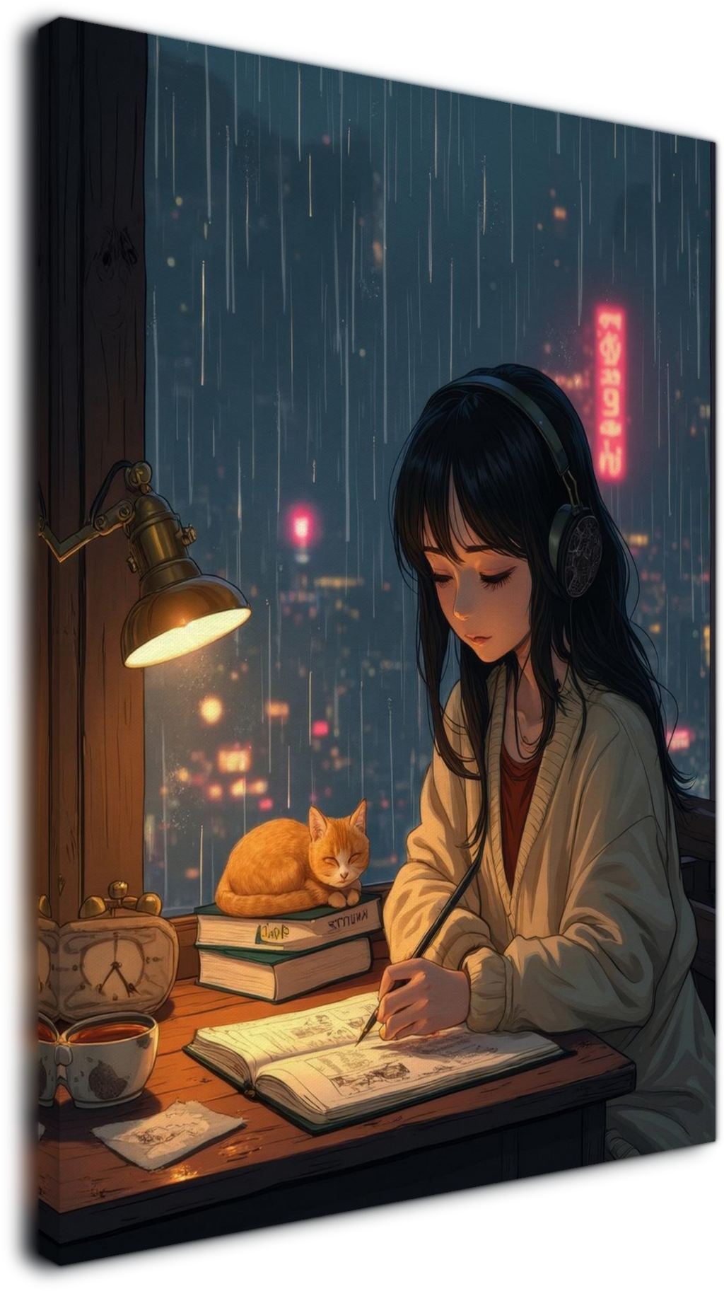 Canvas - Lofi Girl Relaxed and studying v3