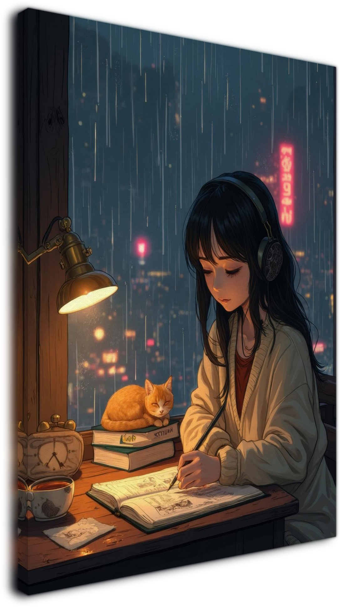 Canvas - Lofi Girl Relaxed and studying v3