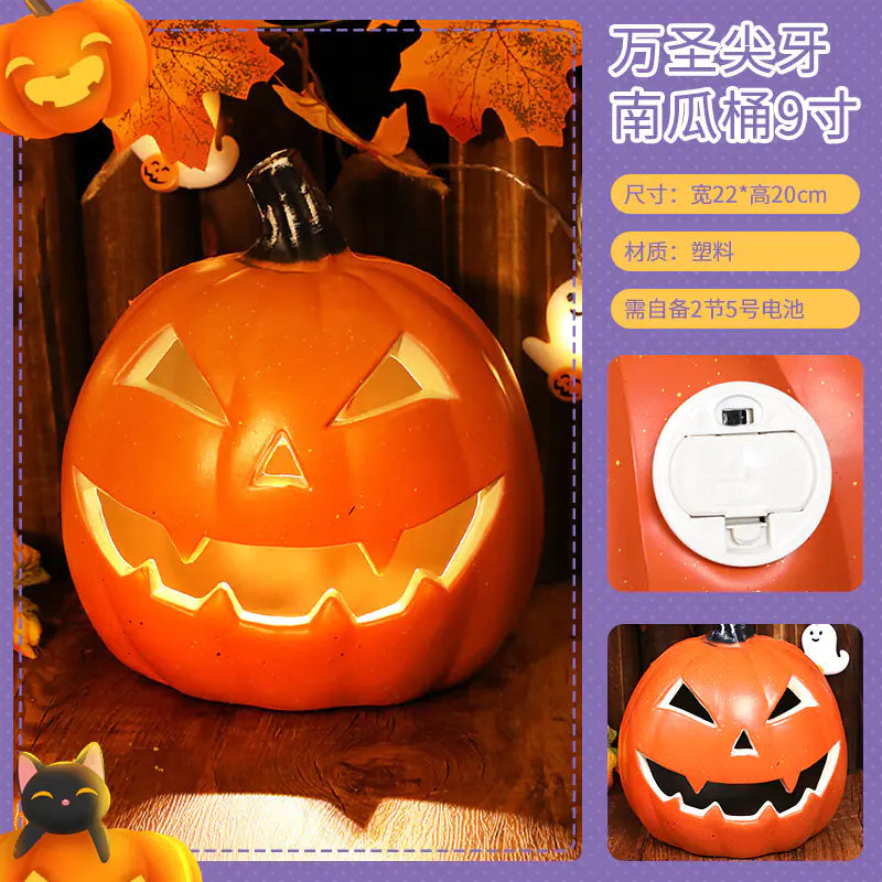 LED Pumpkin Lantern Decorations — 16 Variations for Schools, Bars & Parties