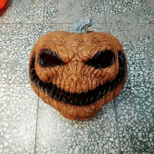 Weird Pumpkin Lantern — Quirky PVC Pumpkin Décor (30×34×25 cm)