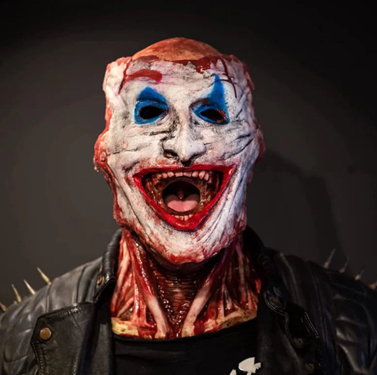 Jack Skeleton Double-Layer Mask — Latex, One-Size | Halloween Costume
