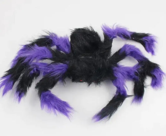 Giant Plush Spider & Web Set: The Ultimate Halloween Decor