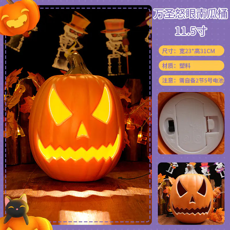 LED Pumpkin Lantern Decorations — 16 Variations for Schools, Bars & Parties