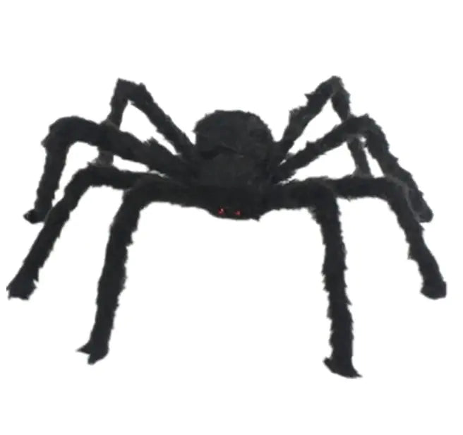 Giant Plush Spider & Web Set: The Ultimate Halloween Decor