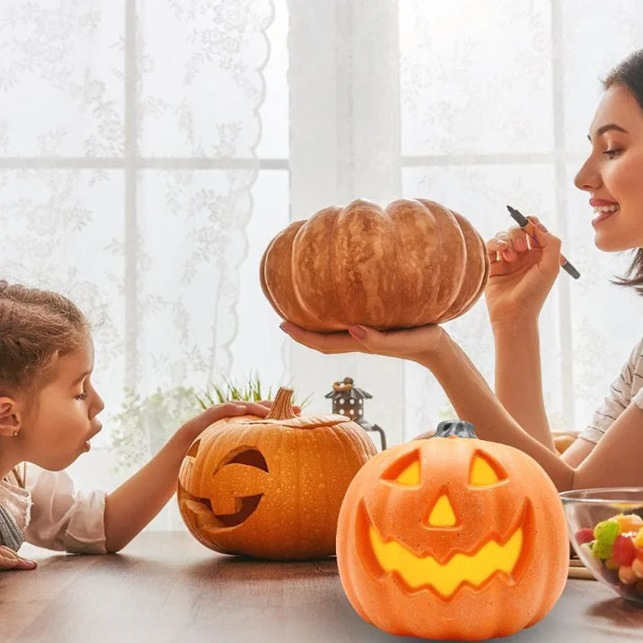 Luminous LED Pumpkin Lantern: The Ultimate Halloween Decor